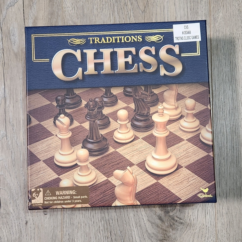 Traditions Chess Set - Elegant Brown and Cream